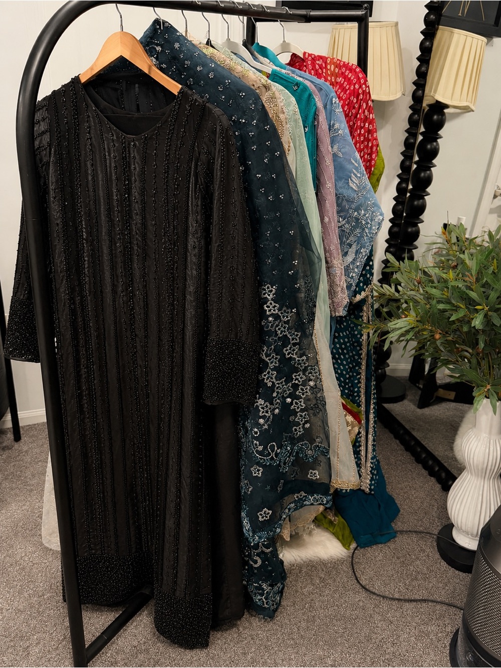 ✨ Custom-Made Black Formal Outfit – Large ✨